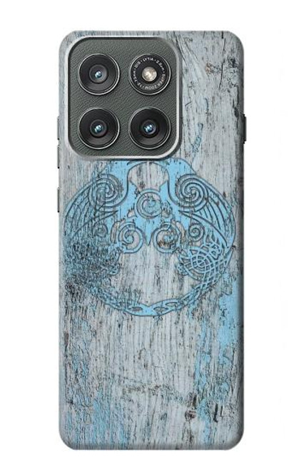 S3829 Huginn And Muninn Twin Ravens Norse Case For Motorola Edge (2025)
