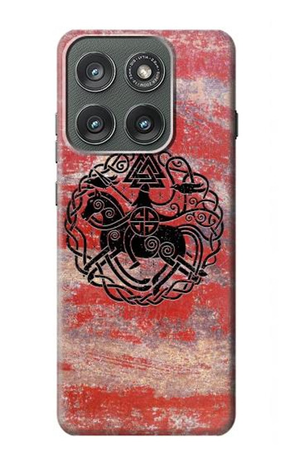 S3831 Viking Norse Ancient Symbol Case For Motorola Edge (2025)