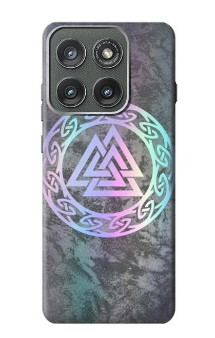 S3833 Valknut Odin Wotans Knot Hrungnir Heart Case For Motorola Edge (2025)