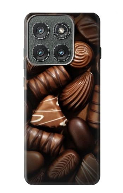 S3840 Dark Chocolate Milk Chocolate Lovers Case For Motorola Edge (2025)