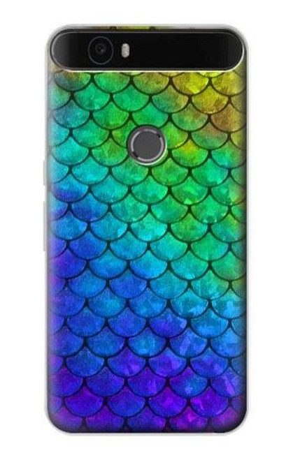 S2930 Mermaid Fish Scale Case For Huawei Nexus 6P