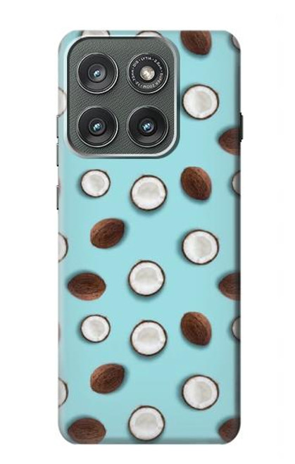 S3860 Coconut Dot Pattern Case For Motorola Edge (2025)