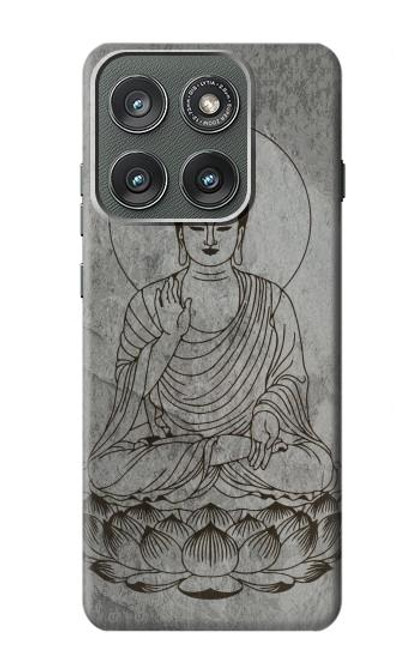 S3873 Buddha Line Art Case For Motorola Edge (2025)