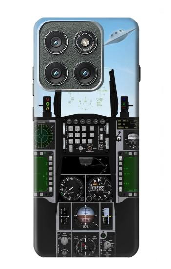S3933 Fighter Aircraft UFO Case For Motorola Edge (2025)