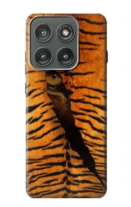 S3951 Tiger Eye Tear Marks Case For Motorola Edge (2025)