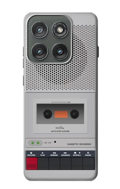 S3953 Vintage Cassette Player Graphic Case For Motorola Edge (2025)