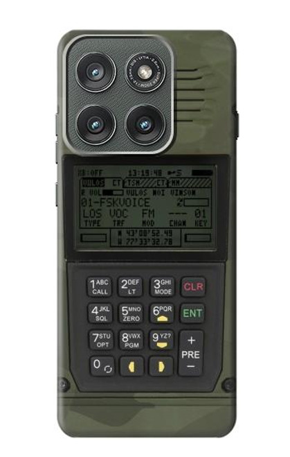 S3959 Military Radio Graphic Print Case For Motorola Edge (2025)