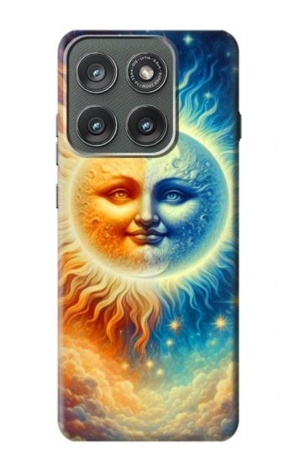 S3966 Artistic Sun Moon Case For Motorola Edge (2025)
