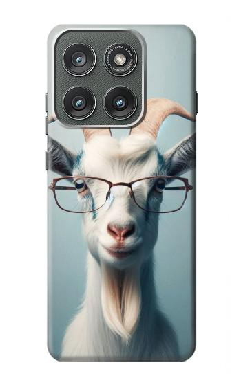 S3991 Goat Glasses Case For Motorola Edge (2025)