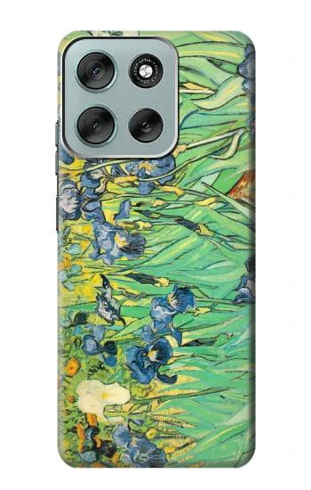 S0210 Van Gogh Irises Case For Motorola Moto G56