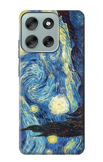S0213 Van Gogh Starry Nights Case For Motorola Moto G56