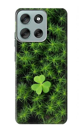 S0358 Clover Lucky Leaf Case For Motorola Moto G56