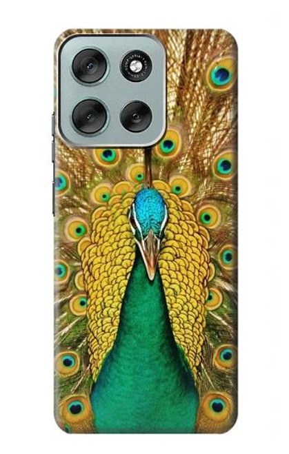 S0513 Peacock Case For Motorola Moto G56