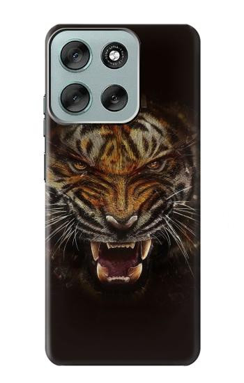 S0575 Tiger Face Case For Motorola Moto G56