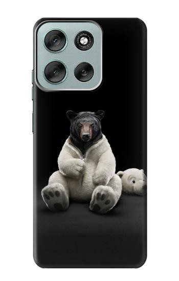 S0878 Black Bear Case For Motorola Moto G56