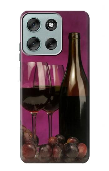 S0910 Red Wine Case For Motorola Moto G56