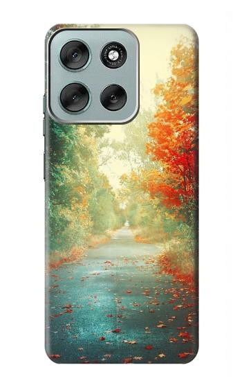 S0913 Road Through The Woods Case For Motorola Moto G56