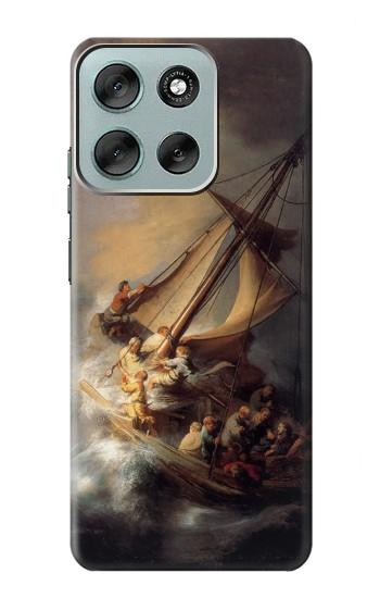 S1091 Rembrandt Christ in The Storm Case For Motorola Moto G56