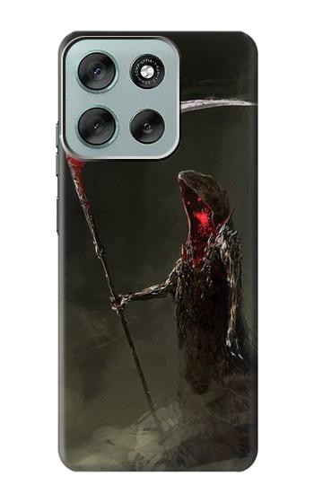 S1319 Grim Reaper Death Scythe Case For Motorola Moto G56