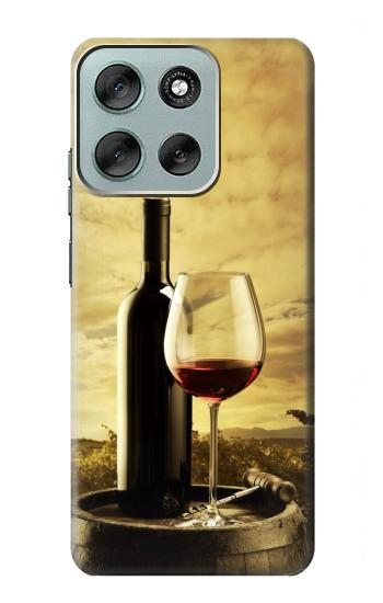 S2042 A Grape Vineyard Grapes Bottle Red Wine Case For Motorola Moto G56
