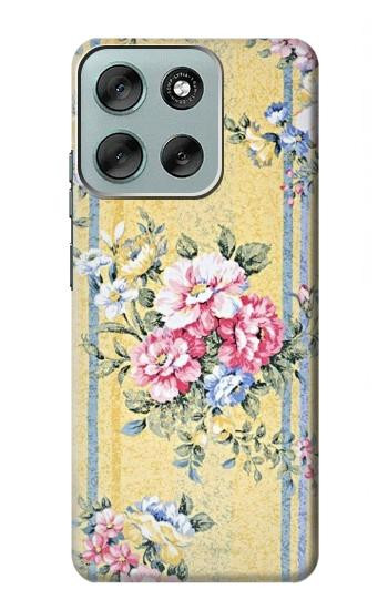 S2229 Vintage Flowers Case For Motorola Moto G56