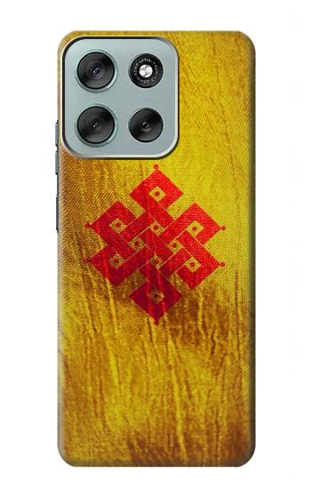 S2318 Eternal Knot Buddhist Spiritual Meditation Case For Motorola Moto G56