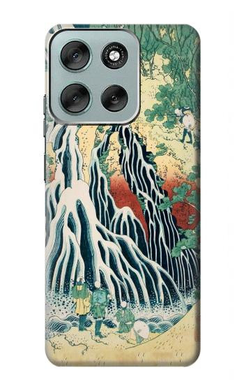 S2491 Hokusai Kirifuri Waterfall at Kurokami Case For Motorola Moto G56