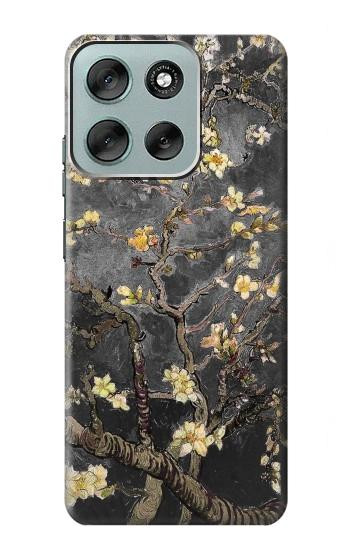 S2664 Black Blossoming Almond Tree Van Gogh Case For Motorola Moto G56