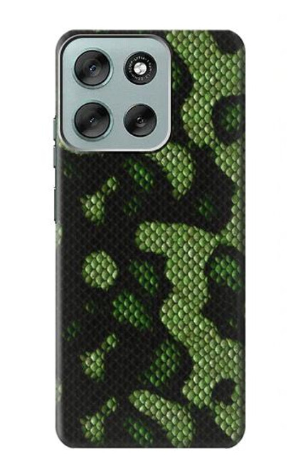 S2877 Green Snake Skin Graphic Printed Case For Motorola Moto G56