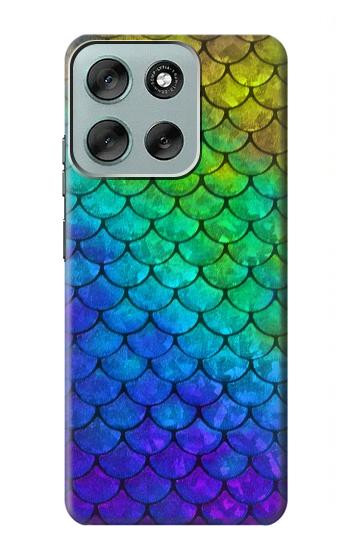 S2930 Mermaid Fish Scale Case For Motorola Moto G56