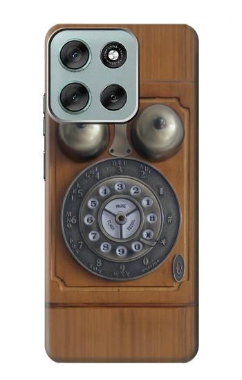 S3146 Antique Wall Retro Dial Phone Case For Motorola Moto G56