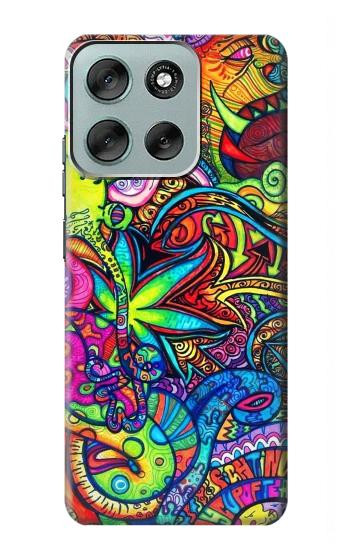 S3255 Colorful Art Pattern Case For Motorola Moto G56