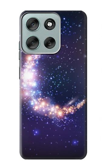 S3324 Crescent Moon Galaxy Case For Motorola Moto G56
