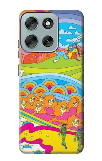 S3407 Hippie Art Case For Motorola Moto G56