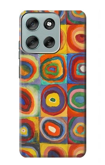 S3409 Squares Concentric Circles Case For Motorola Moto G56