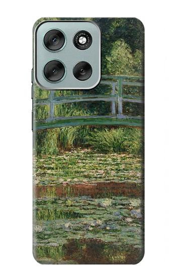 S3674 Claude Monet Footbridge and Water Lily Pool Case For Motorola Moto G56