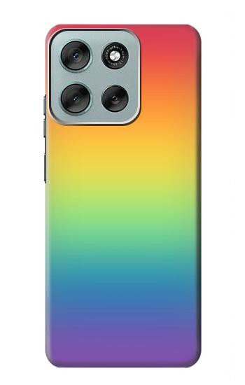 S3698 LGBT Gradient Pride Flag Case For Motorola Moto G56