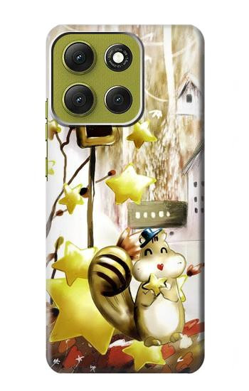 S0109 Cute Squirrel Cartoon Case For Motorola Moto G86