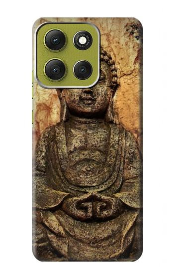 S0344 Buddha Rock Carving Case For Motorola Moto G86
