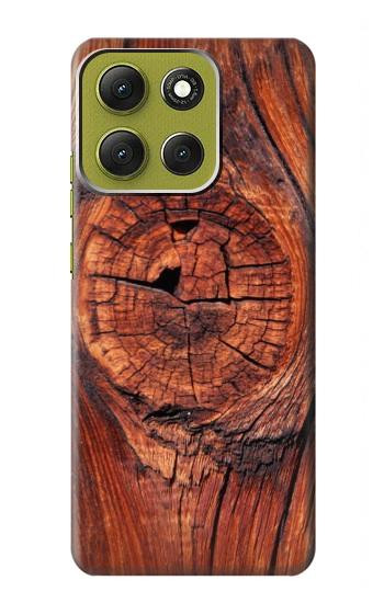S0603 Wood Graphic Printed Case For Motorola Moto G86