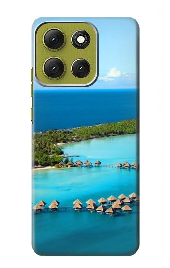 S0844 Bora Bora Island Case For Motorola Moto G86