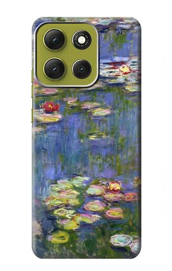 S0997 Claude Monet Water Lilies Case For Motorola Moto G86