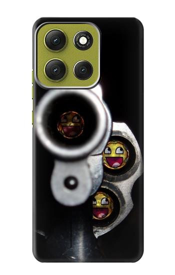 S1109 Smile Bullet Gun Case For Motorola Moto G86