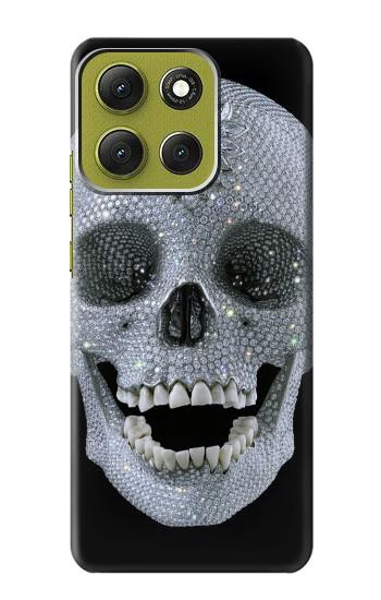S1286 Diamond Skull Case For Motorola Moto G86