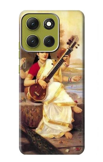 S1420 Saraswati Hindu Goddess Case For Motorola Moto G86