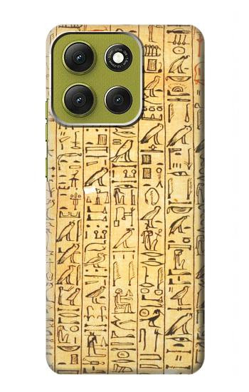 S1625 Egyptian Coffin Texts Case For Motorola Moto G86