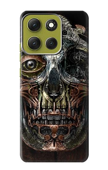 S1685 Steampunk Skull Head Case For Motorola Moto G86