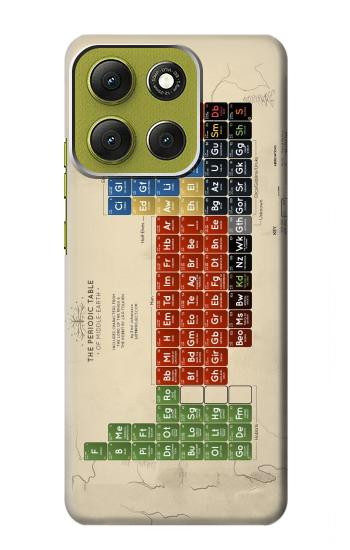 S1695 The Periodic Table of Middle Earth Case For Motorola Moto G86