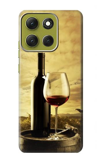 S2042 A Grape Vineyard Grapes Bottle Red Wine Case For Motorola Moto G86