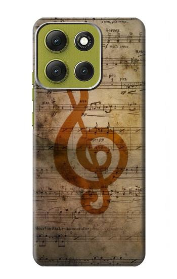 S2368 Sheet Music Notes Case For Motorola Moto G86